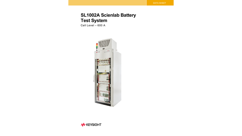 SL1002A Battery Test System Cell Level 600 A